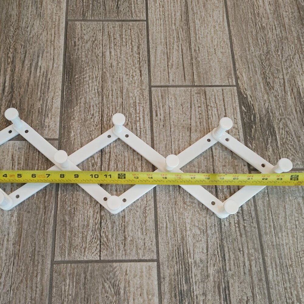 Plastic hooks for laundry room or the closet